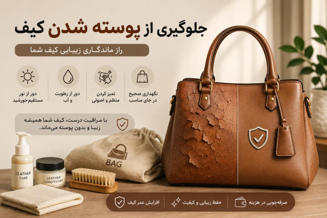 جلوگیری از پوسته شدن کیف